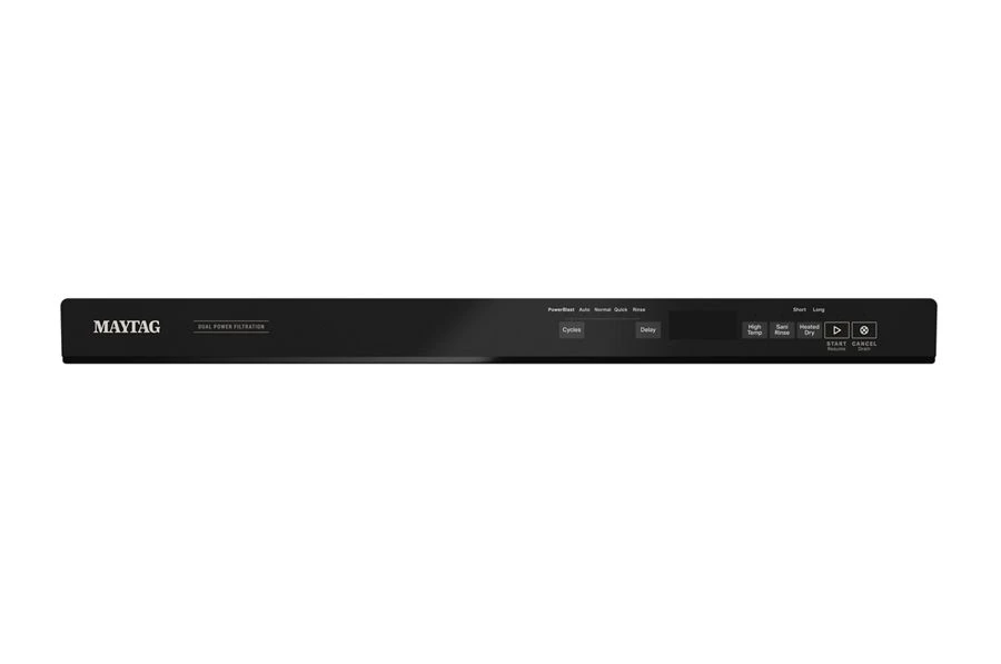 Front control dishwasher with Third Level Rack and Dual Power Filtration view 5
