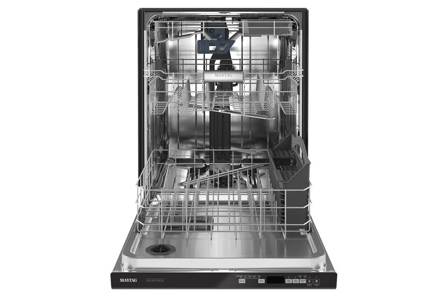 Front control dishwasher with Third Level Rack and Dual Power Filtration view 3