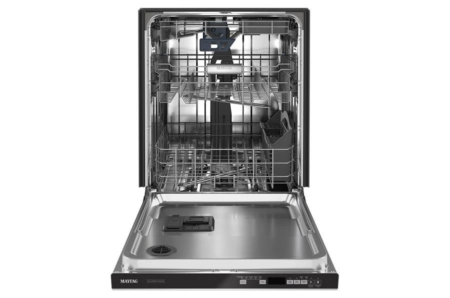 Front control dishwasher with Third Level Rack and Dual Power Filtration view 2