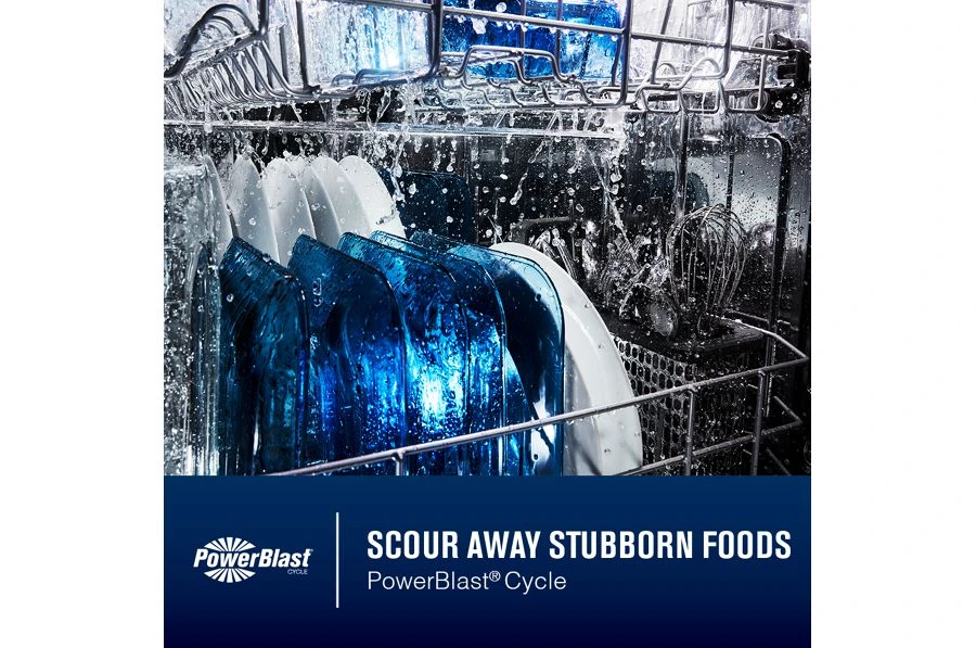 Front control dishwasher with Third Level Rack and Dual Power Filtration view 5