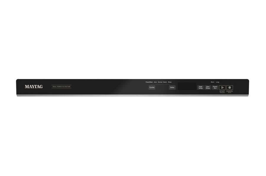 Front control dishwasher with Third Level Rack and Dual Power Filtration view 8