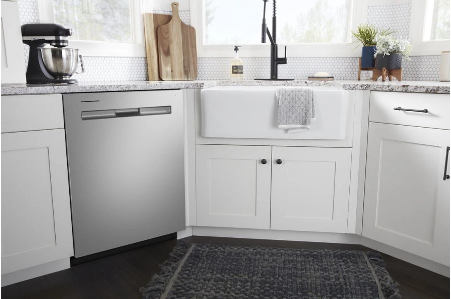 Front control dishwasher with Third Level Rack and Dual Power Filtration view 11