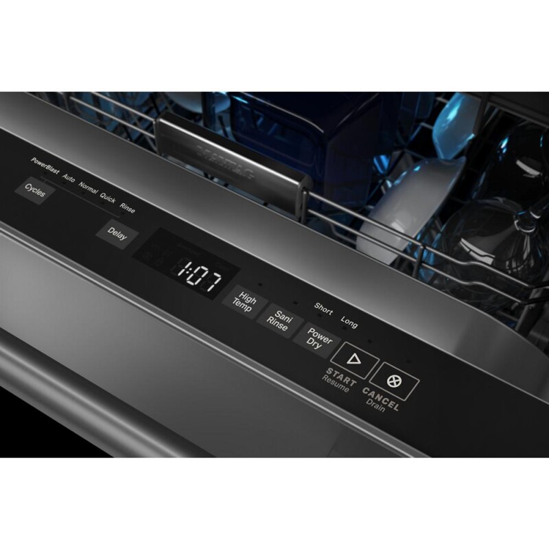 Top control dishwasher with Third Level Rack and Dual Power filtration MDB9979SKZ