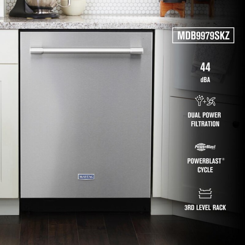 ◆ ♩です。　◆ Buy Maytag Top control dishwasher with Third Level Rack and