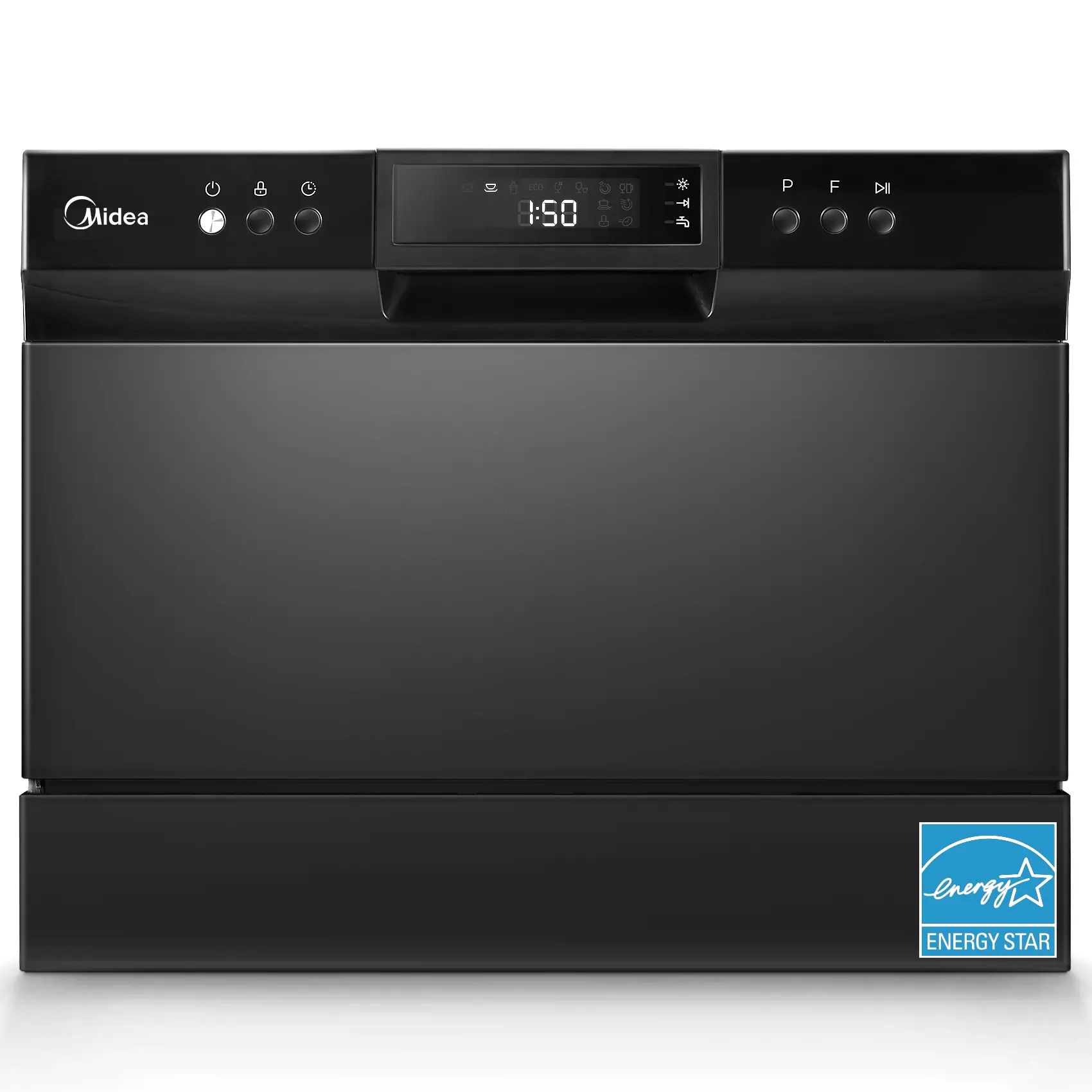 22" Portable Countertop Dishwasher with 8 Washing Cycles MDC22P1ABB