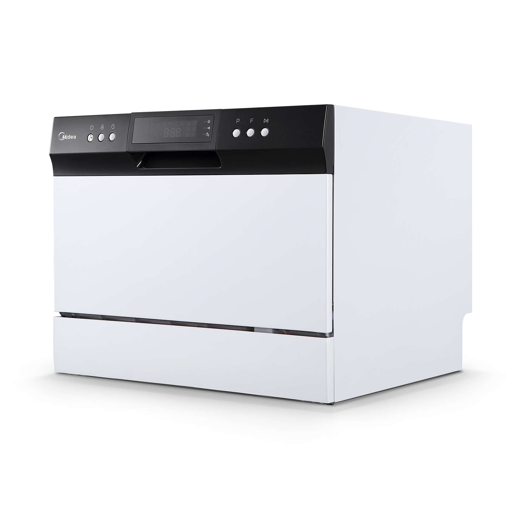 22" Portable Countertop Dishwasher with 8 Washing Cycles MDC22P1AWW