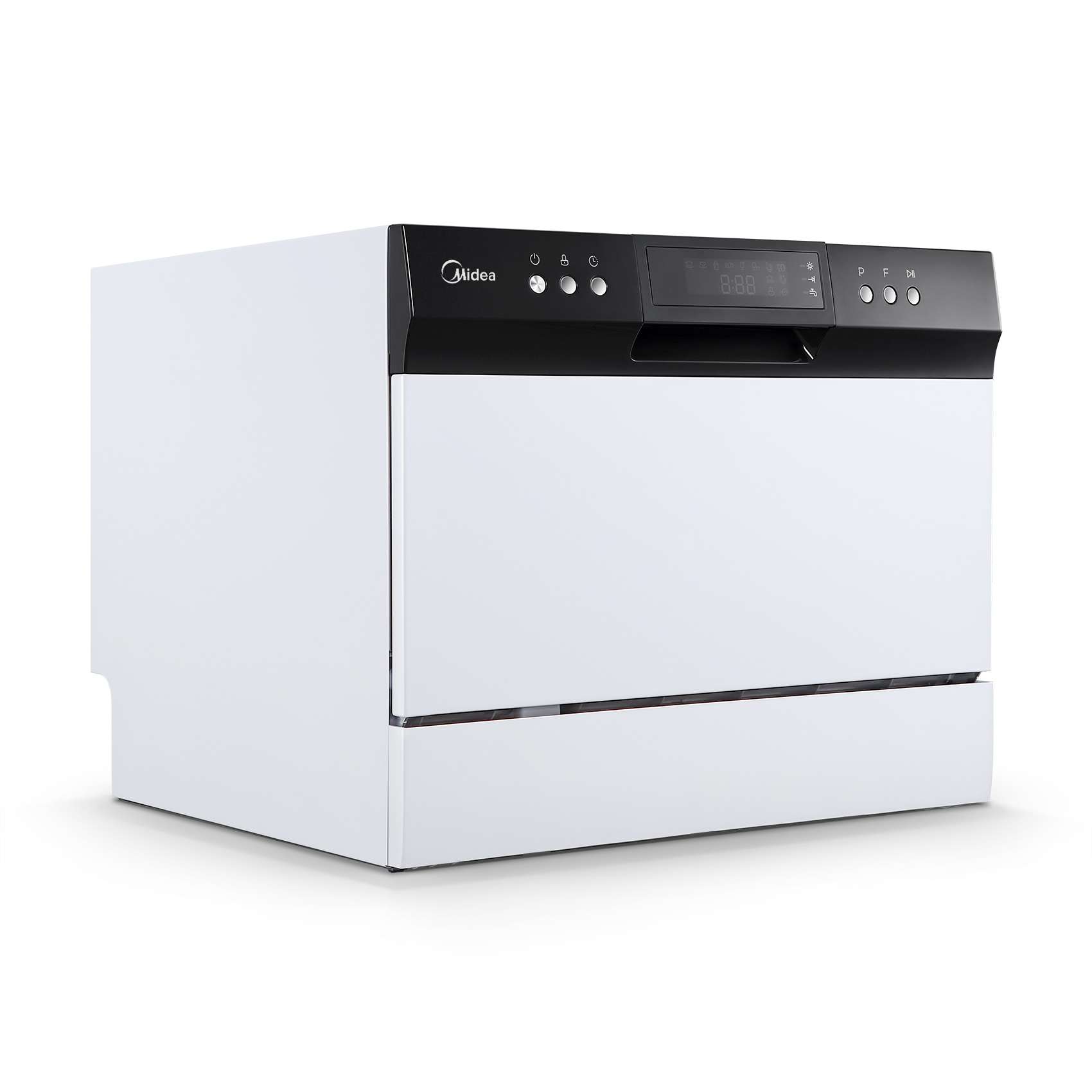 22" Portable Countertop Dishwasher with 8 Washing Cycles MDC22P1AWW