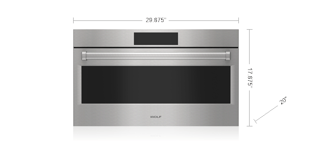 30" E Series Professional Drop-Down Door Microwave Oven MDD3050PESP