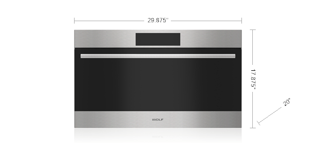 30" E Series Transitional Drop-Down Door Microwave Oven MDD3050TEST