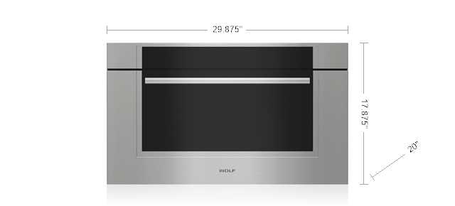 30" M Series Transitional Drop-Down Door Microwave Oven MDD3050TMST