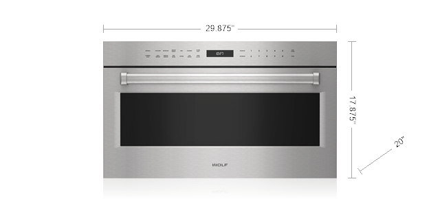 30" E Series Professional Drop-Down Door Microwave Oven - Legacy MDD30PESPH