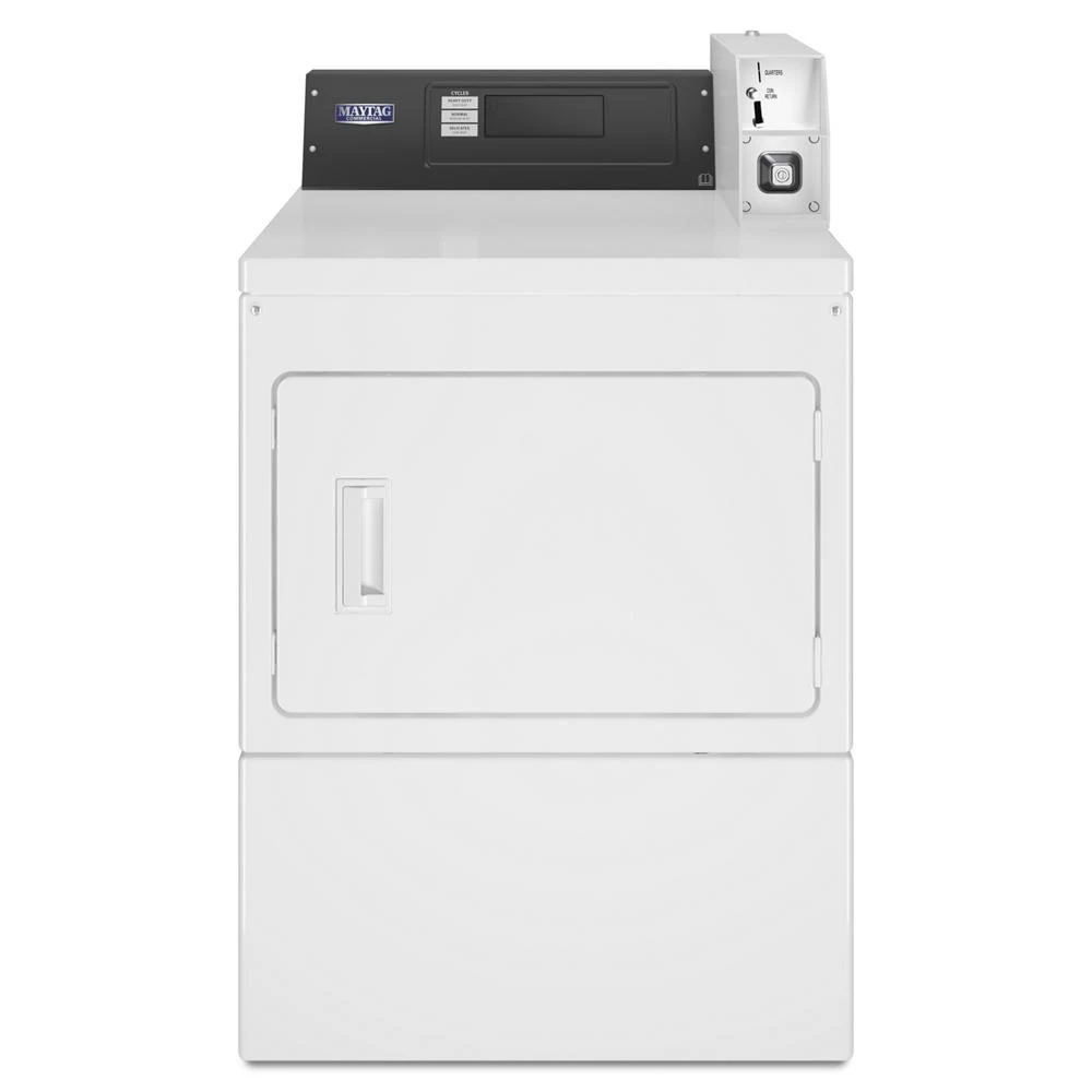 Commercial Electric Dryer, Coin Drop Ready MDE20PDFGW