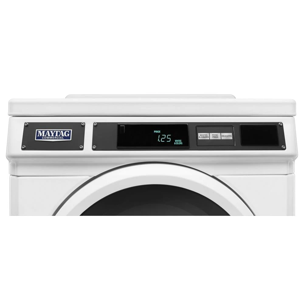 Commercial Electric Dryer, Card Reader Ready or Non-Vend MDE28PRTGW