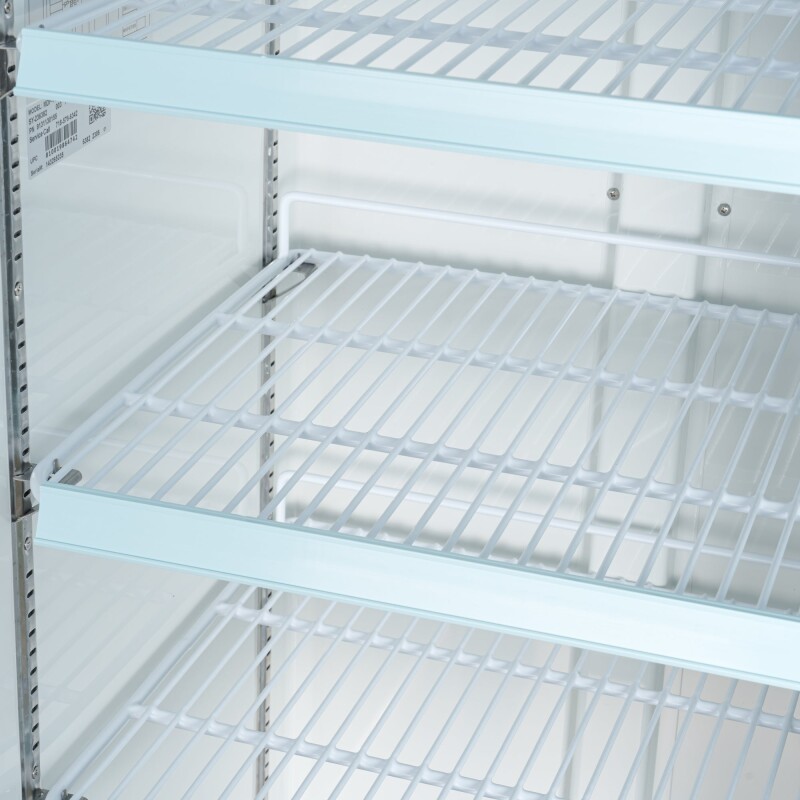 27 in. 1-Door Commercial Display Merchandiser Freezer 13 cu. ft. in White MDF1GD13CWH, product image 9 of 12