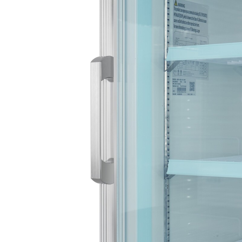 27 in. 1-Door Commercial Display Merchandiser Freezer 13 cu. ft. in White MDF1GD13CWH, product image 10 of 12