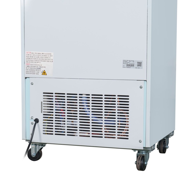 27 in. 1-Door Commercial Display Merchandiser Freezer 13 cu. ft. in White MDF1GD13CWH, product image 11 of 12