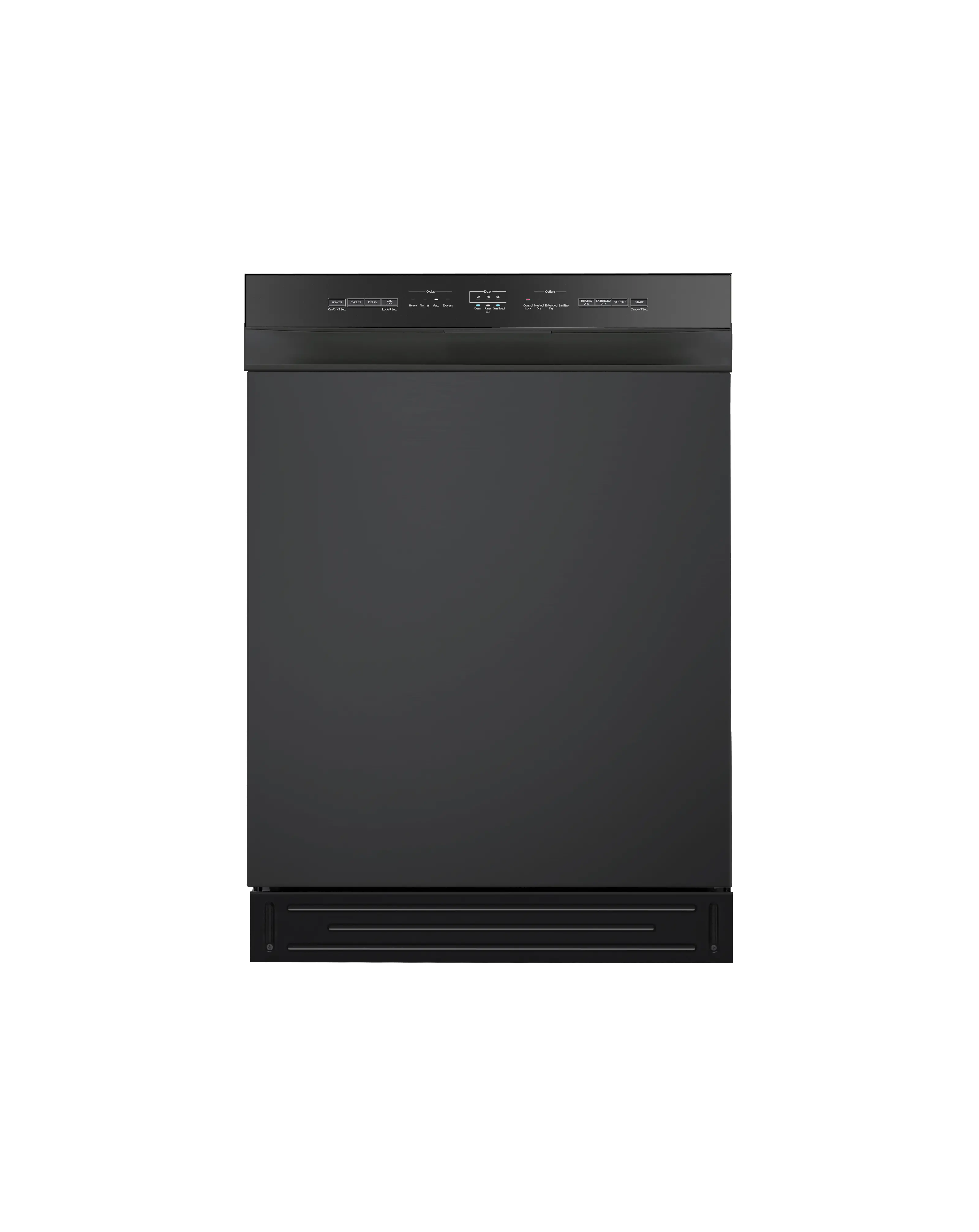 24" Front Control Dishwasher, 52 dBA, Hybrid Tub MDF24P1BBB