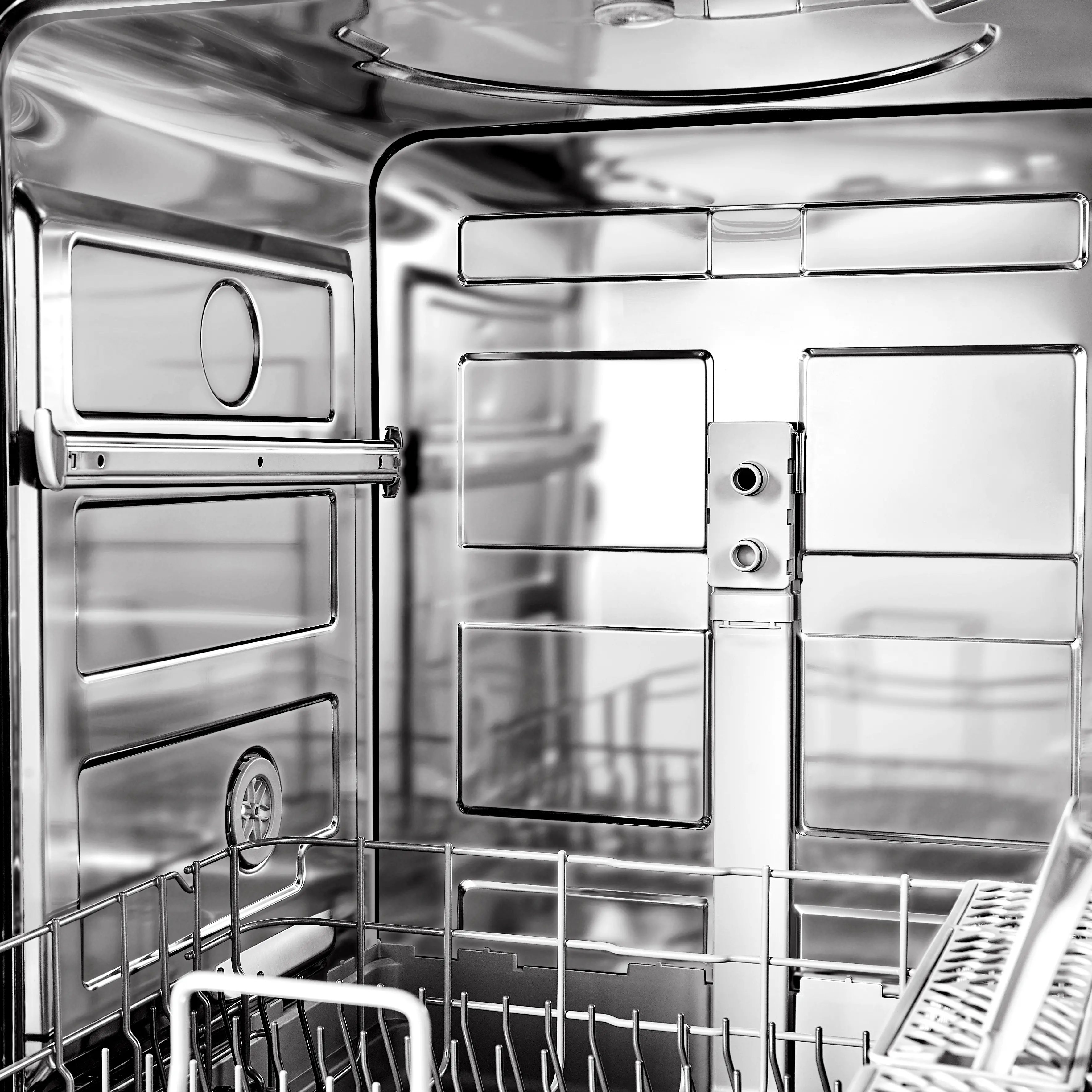 24" Front Control Dishwasher, 52 dBA, Hybrid Tub MDF24P1BBB