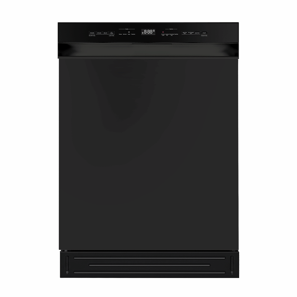 24" Front Control Dishwasher (Black) MDF24P2BBB
