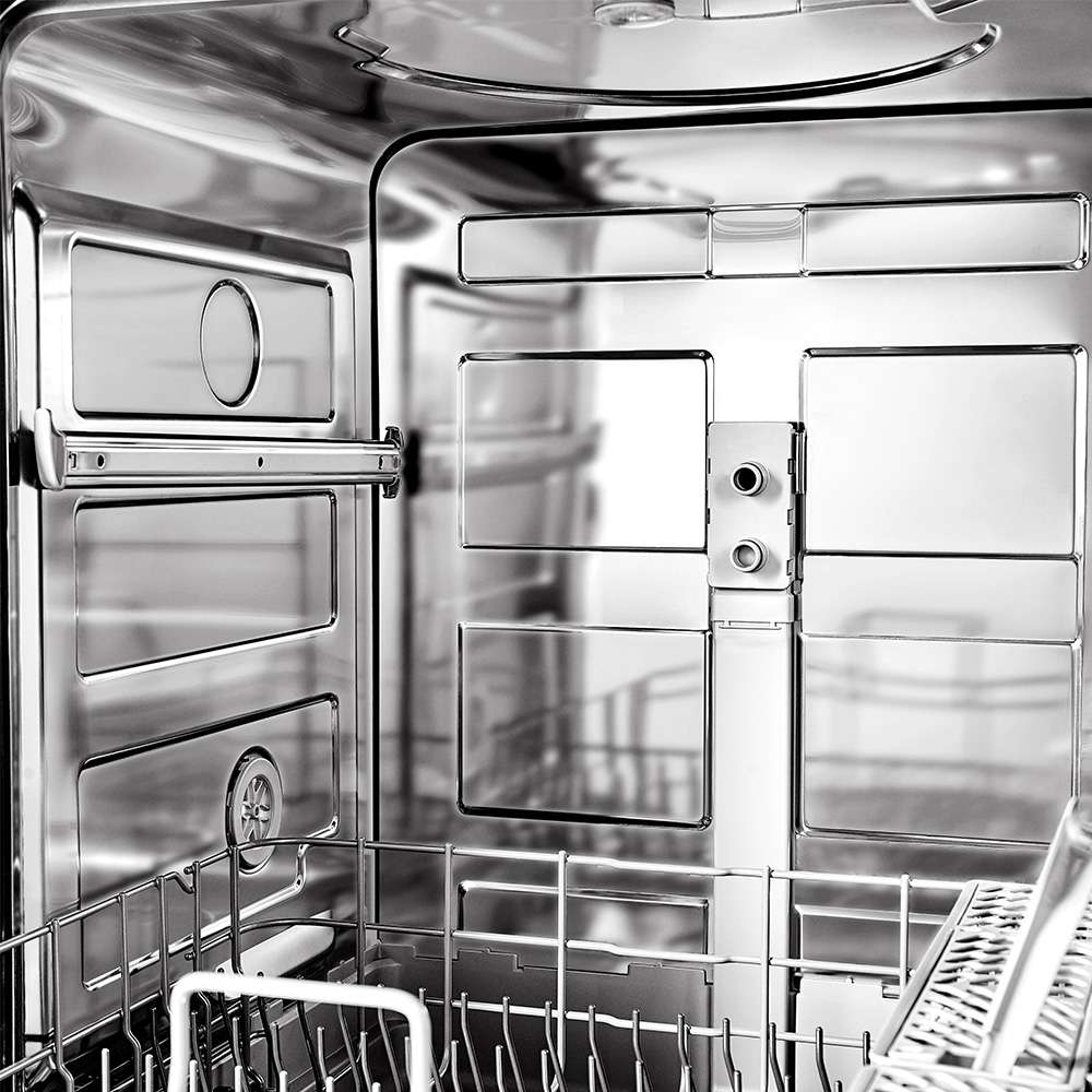 24" Front Control Dishwasher with Stainless Steel Tub and Interior LED Light MDF24P2BWW