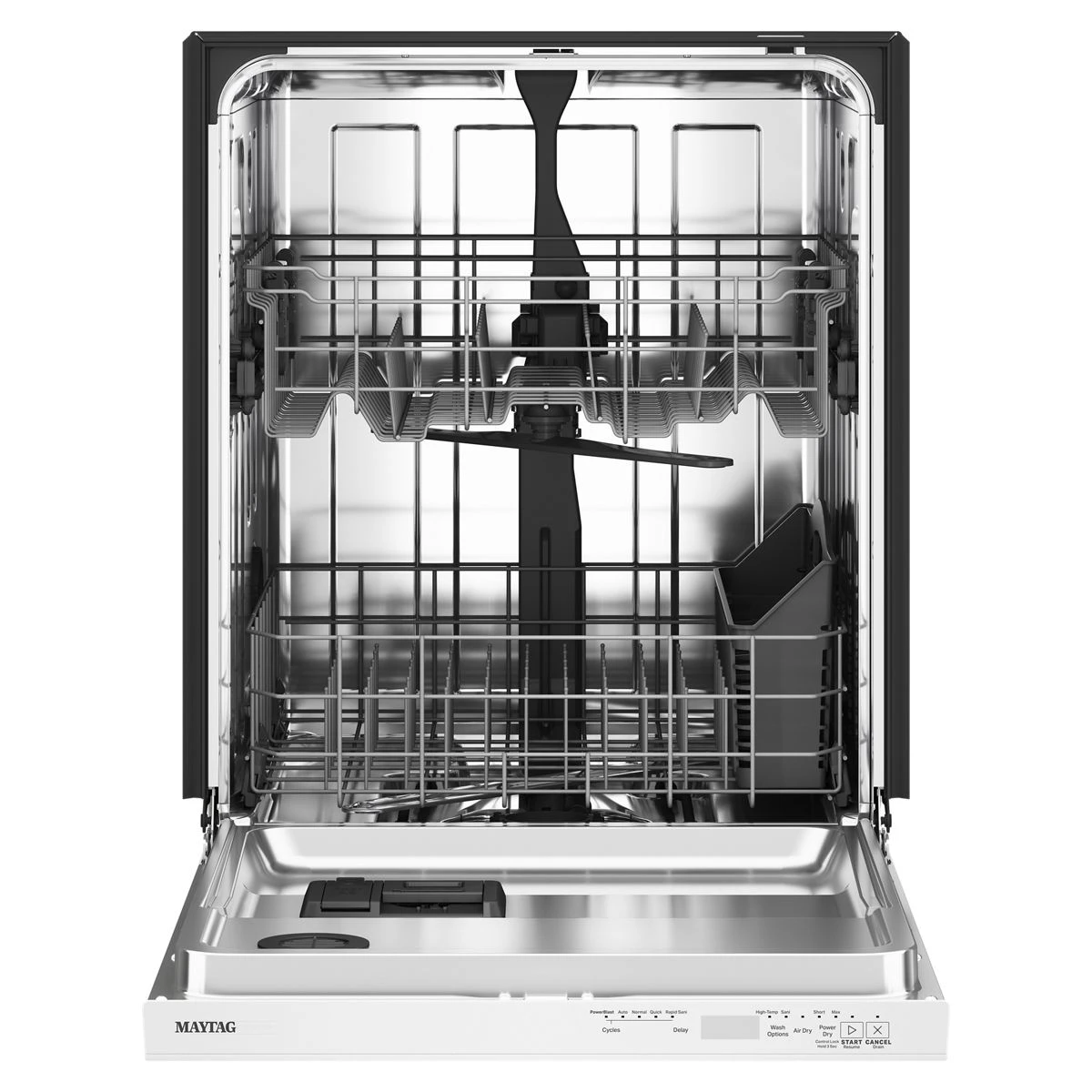 Front Control Dishwasher with PowerBlast® cycle and Heated Dry view 2