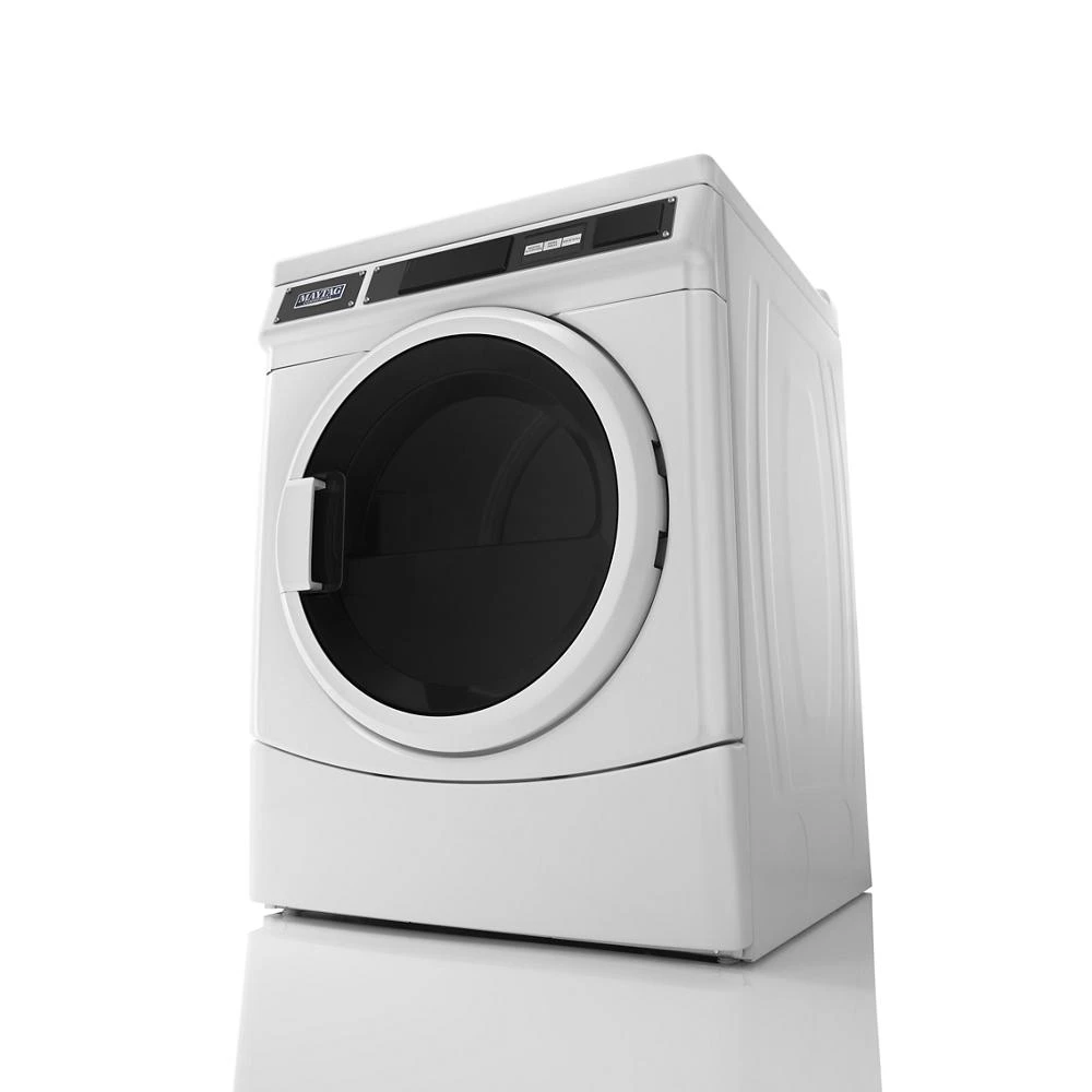 COMMERCIAL GAS DRYER, CARD READER READY OR NON-VEND MDG28PRTKW