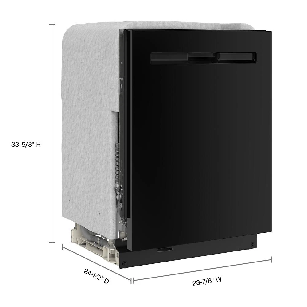 24 Inch Built-In Dishwasher With Power Dry, Sanitize Cycle, And Pocket Handle view 18