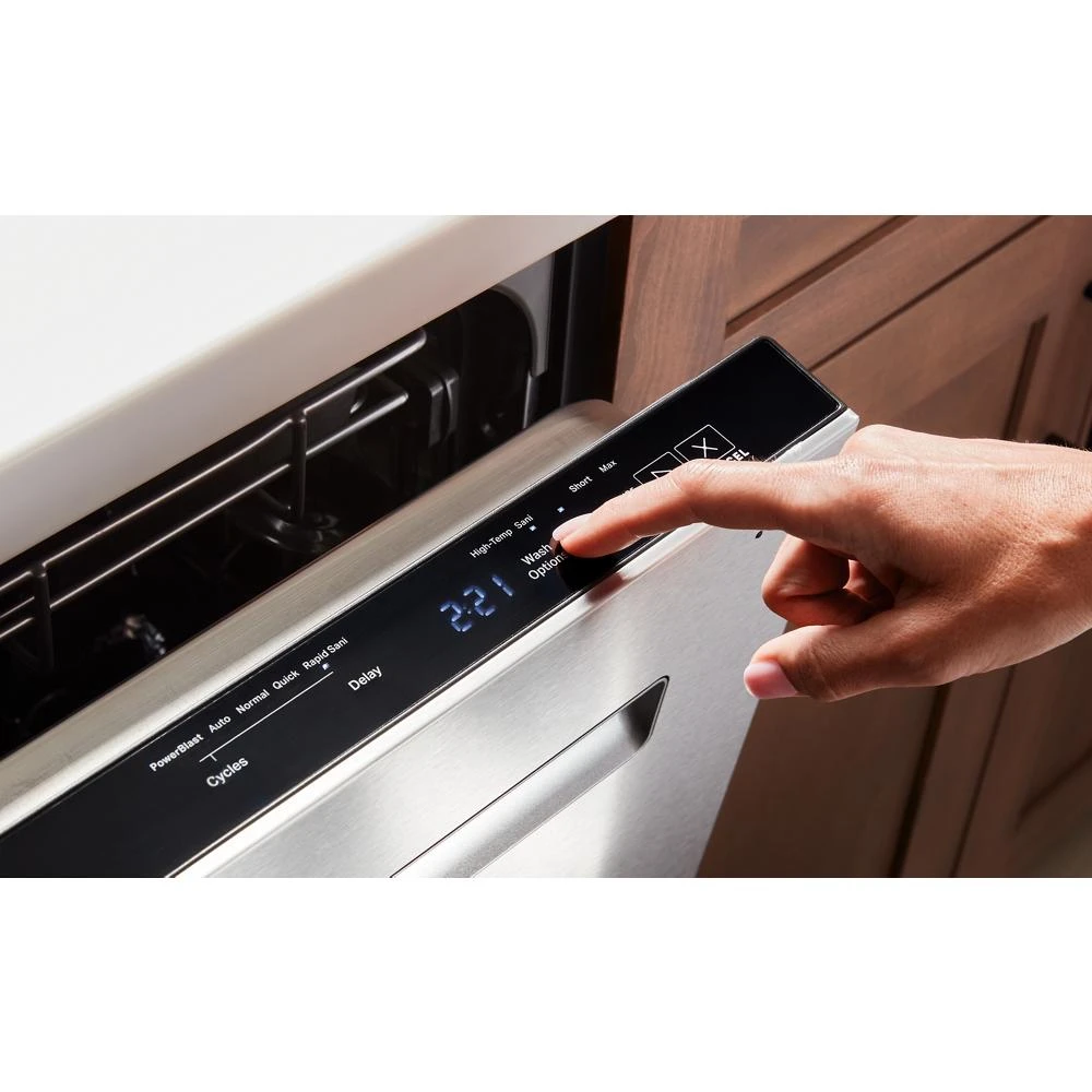 24 Inch Built-In Dishwasher With Power Dry, Sanitize Cycle, And Pocket Handle view 14