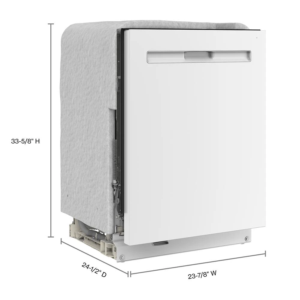 24 Inch Built-In Dishwasher With Power Dry, Sanitize Cycle, And Pocket Handle view 19
