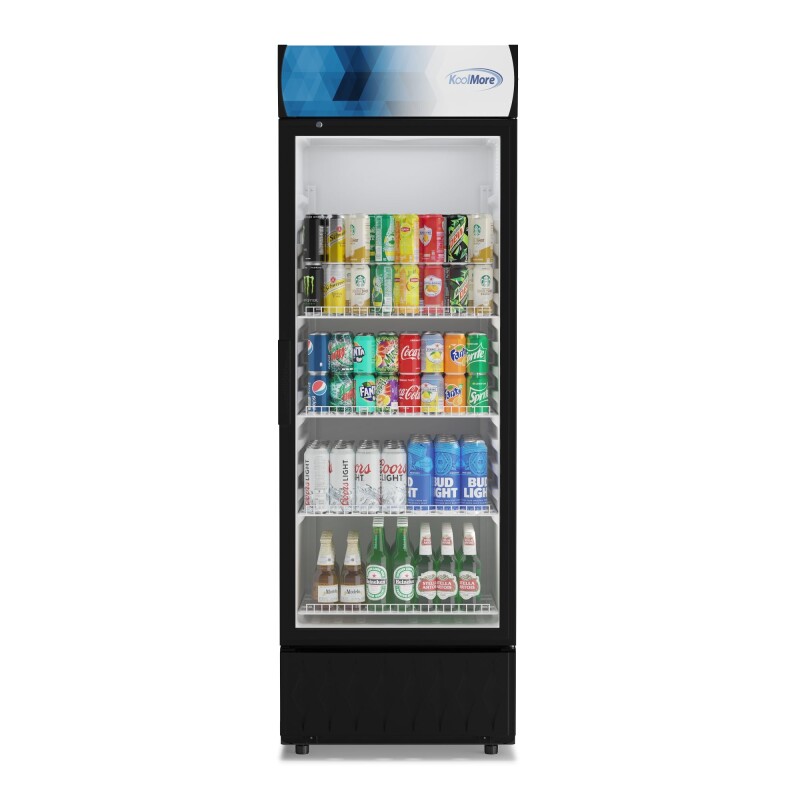 24 in. One-Door Merchandiser Refrigerator - 12 Cu Ft MDR1GD12C