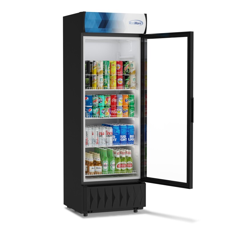 24 in. One-Door Merchandiser Refrigerator - 12 Cu Ft MDR1GD12C