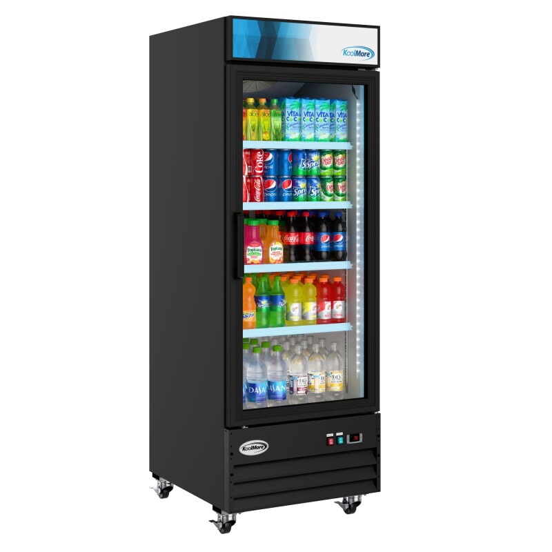 28 in. One-Door Merchandiser Refrigerator - 23 Cu Ft MDR1GD23C, product image 6 of 14