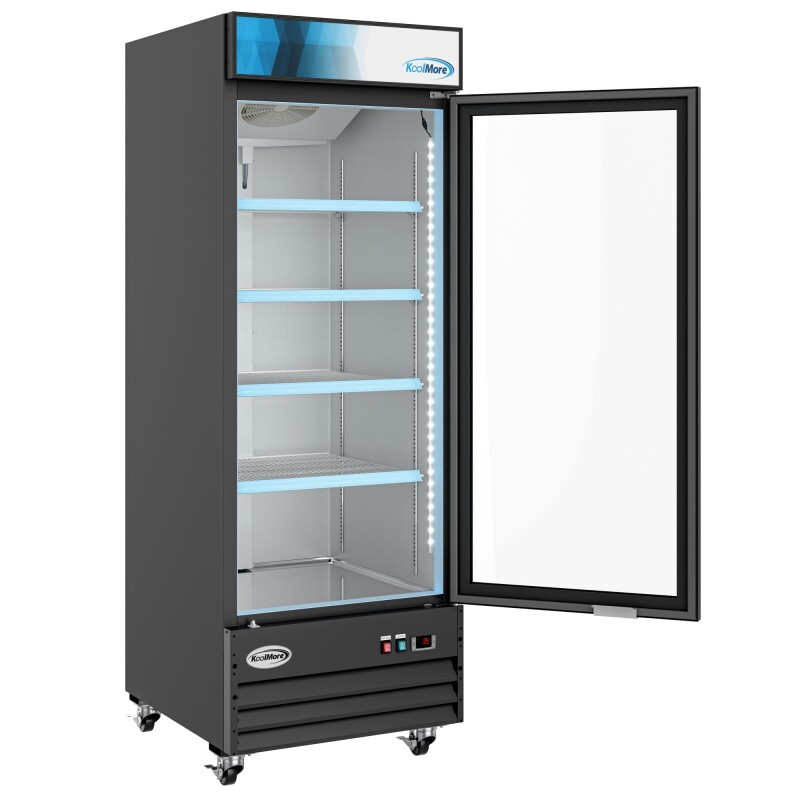 28 in. One-Door Merchandiser Refrigerator - 23 Cu Ft MDR1GD23C, product image 8 of 14