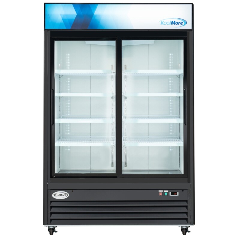 53 in. Two-Door Merchandiser Refrigerator - 45 Cu Ft MDR2DGSLD, product image 6 of 13