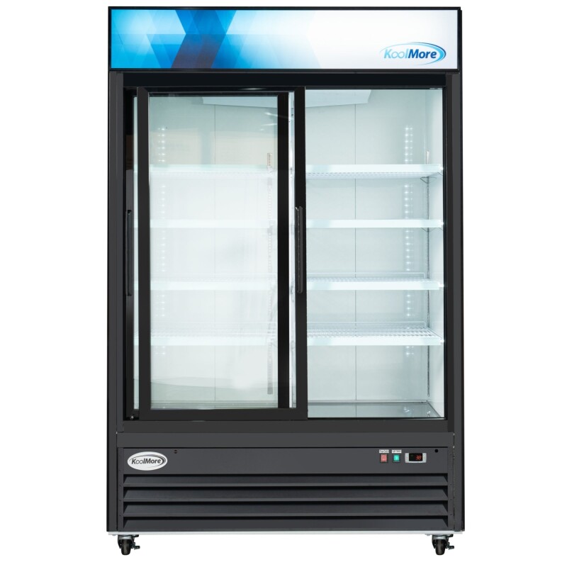 53 in. Two-Door Merchandiser Refrigerator - 45 Cu Ft MDR2DGSLD, product image 8 of 13