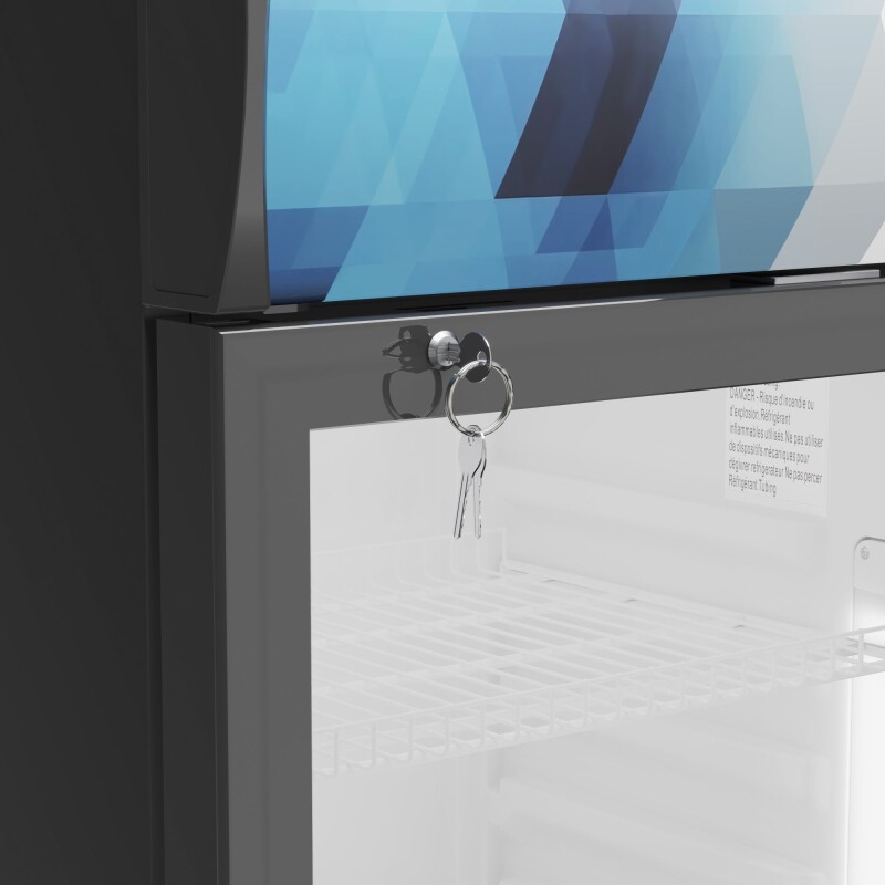 22 in. One-Door Merchandiser Refrigerator - 9 Cu Ft MDR9CP