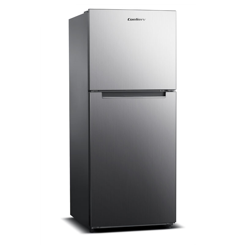 Conserv 10cf Top Freezer Refrigerator 24in Frost Free E-Star Quiet 43dB 110V SS MDRF1010ESE