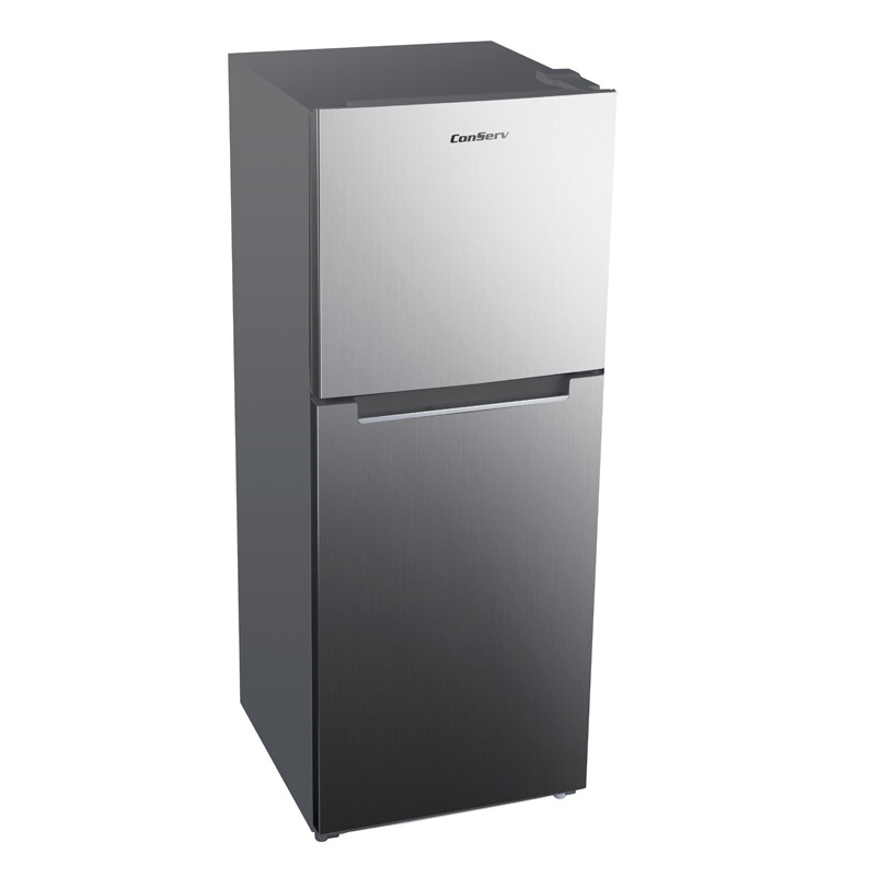 Conserv 10cf Top Freezer Refrigerator 24in Frost Free E-Star Quiet 43dB 110V SS MDRF1010ESE