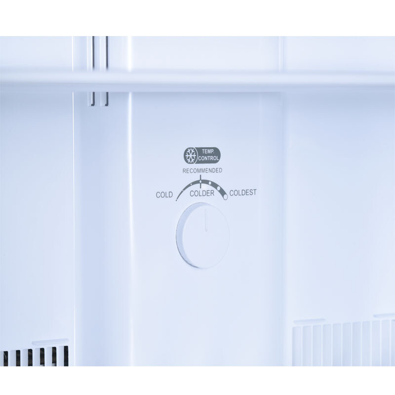 Conserv 10cf Top Freezer Refrigerator 24in Frost Free E-Star Quiet 43dB 110V SS MDRF1010ESE