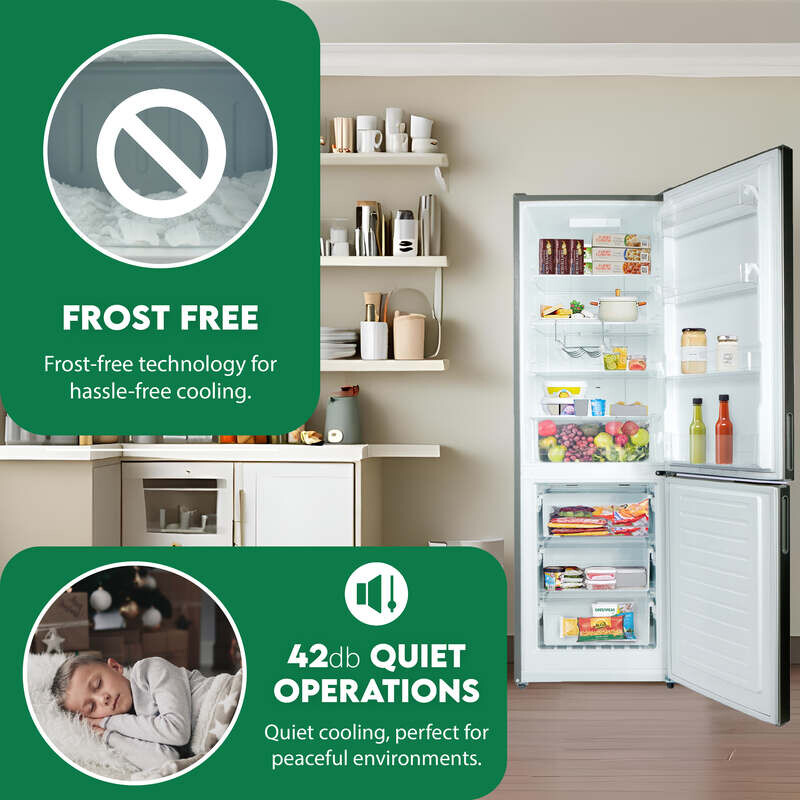 Conserv 11cf Bottom Freezer Refrigerator 24in w/ WINE RACK 110V MDRF359WE