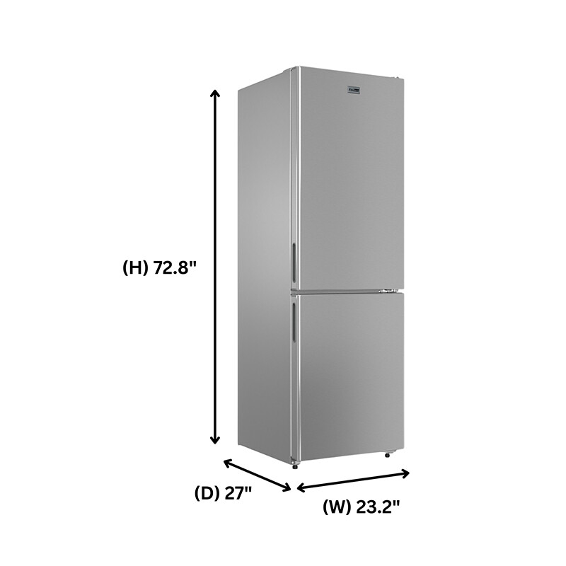 Conserv 11cf Bottom Freezer Refrigerator 24in w/ WINE RACK 110V MDRF359WE