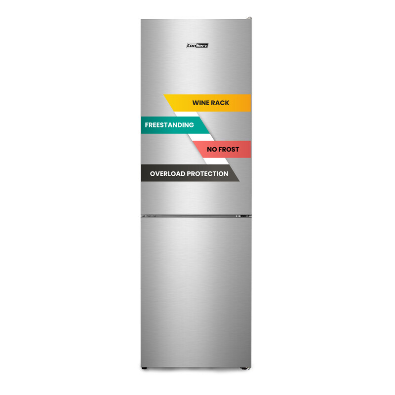 Conserv 11.5cf Tall Frost Free Ref-Freezer 24in Wine Rack E-Star 43dB MDRF3761150