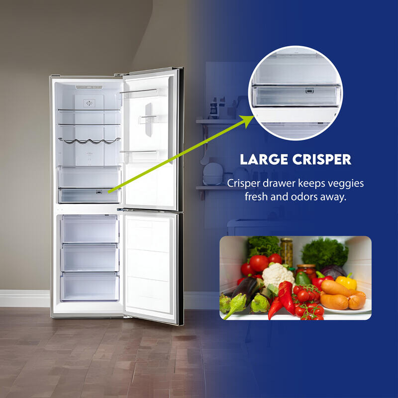 Conserv 11.5cf Tall Frost Free Ref-Freezer 24in Wine Rack E-Star 43dB MDRF3761150