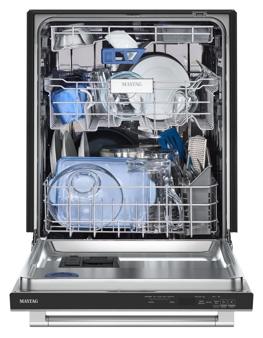 24 Inch Built-In Dishwasher With Power Dry, Sanitize Cycle, And Bar Handle view 2