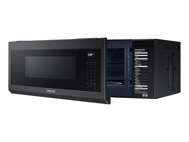 1.1 cu. ft. Smart SLIM Over-the-Range Microwave with 550 CFM Hood Ventilation, Wi-Fi & Voice Control ME11A7710DGAA