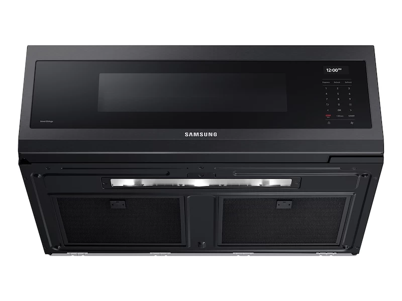 1.1 cu. ft. Smart SLIM Over-the-Range Microwave with 550 CFM Hood Ventilation, Wi-Fi & Voice Control ME11A7710DGAA