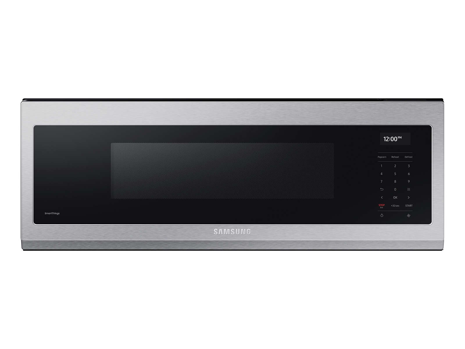 1.1 cu. ft. Smart SLIM Over-the-Range Microwave with 550 CFM Hood Ventilation, Wi-Fi & Voice Control in Stainless Steel ME11A7710DSAA