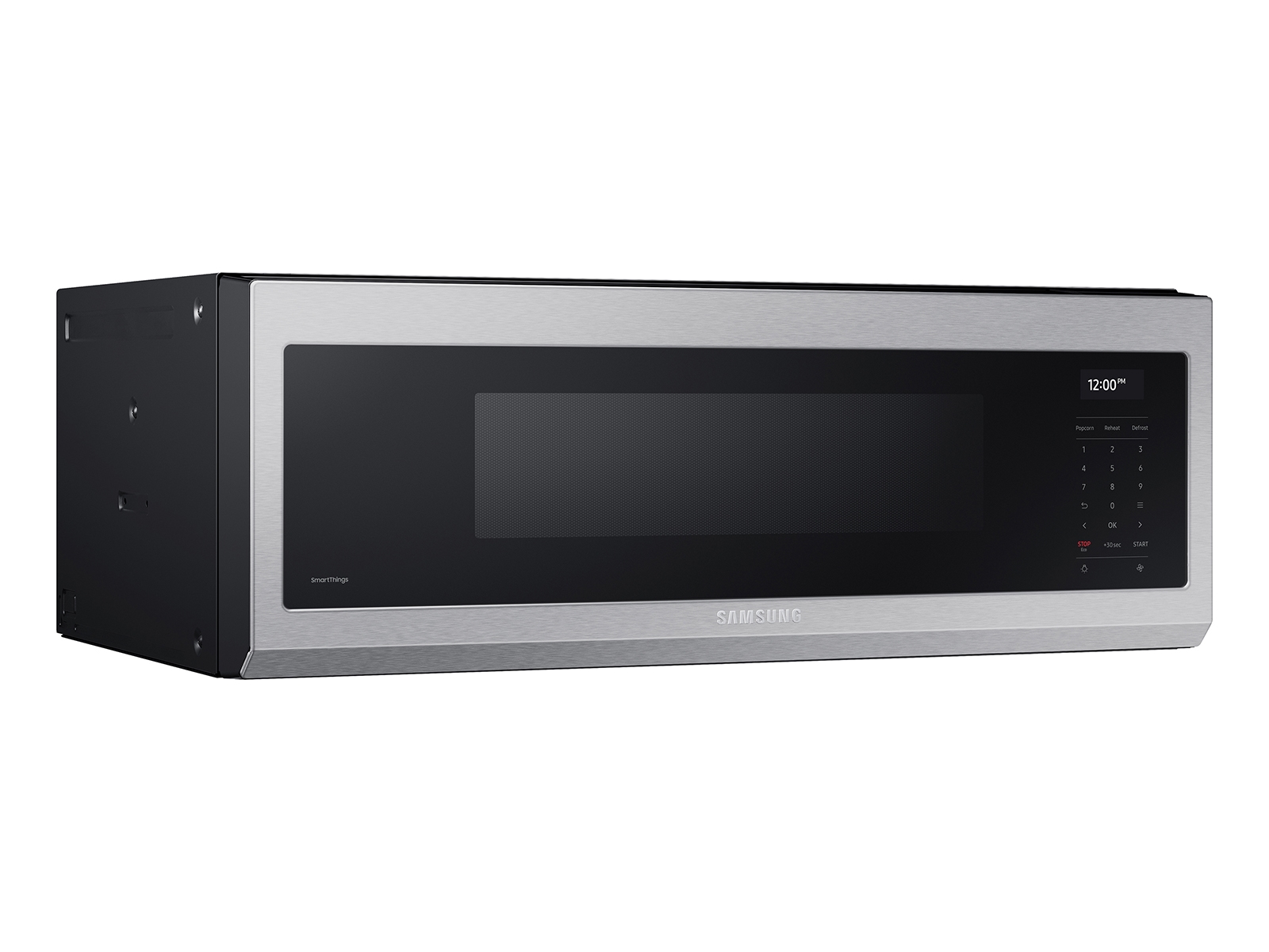 1.1 cu. ft. Smart SLIM Over-the-Range Microwave with 550 CFM Hood Ventilation, Wi-Fi & Voice Control in Stainless Steel ME11A7710DSAA