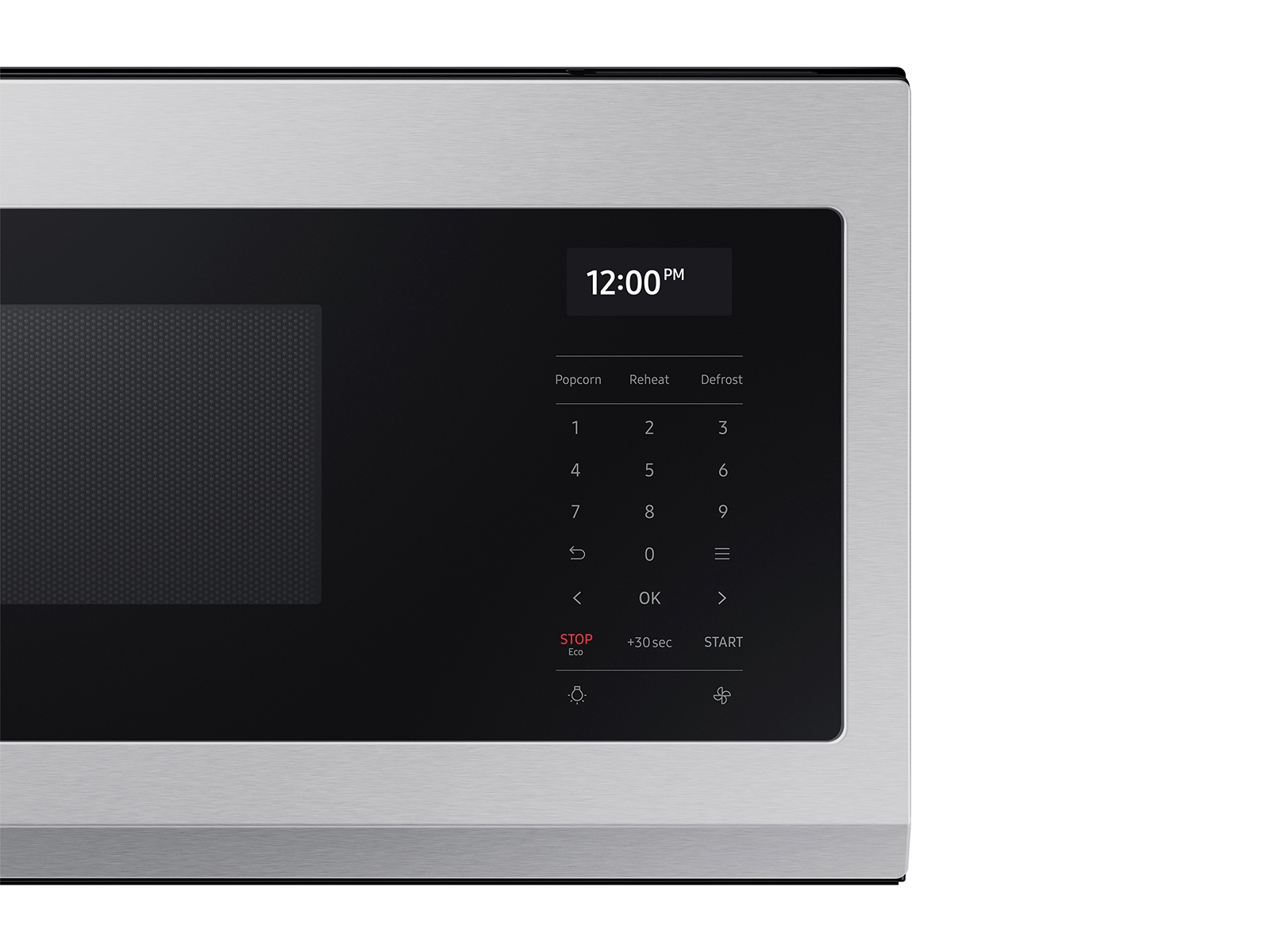 1.1 cu. ft. Smart SLIM Over-the-Range Microwave with 550 CFM Hood Ventilation, Wi-Fi & Voice Control in Stainless Steel ME11A7710DSAA