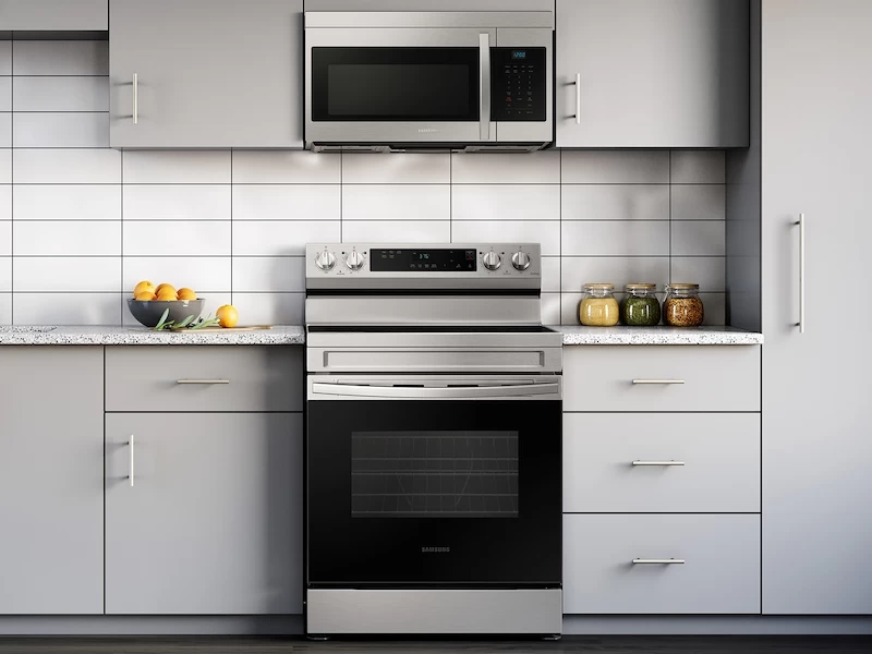 1.6 cu. ft. Over-the-Range Microwave with Auto Cook in Stainless Steel ME16A4021ASAA